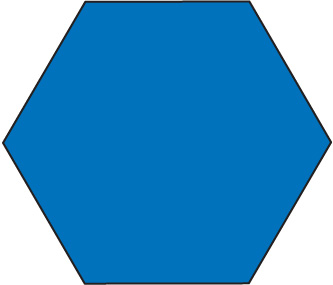 Large Hexagon for Pattern Blo