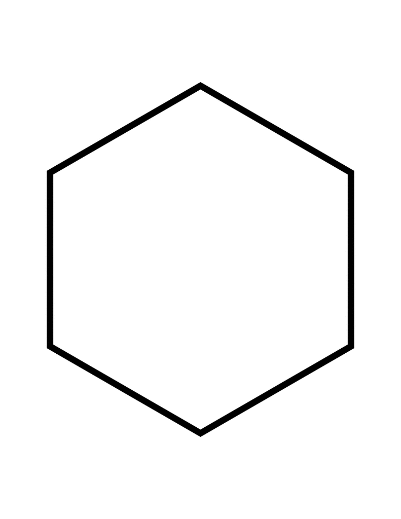 Hexagon Shape Clip Art