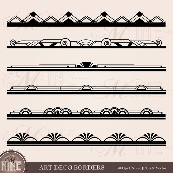 Hey, I found this really awes - Free Art Deco Clip Art