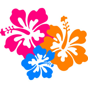 Hibiscus Flower 6 clip art .