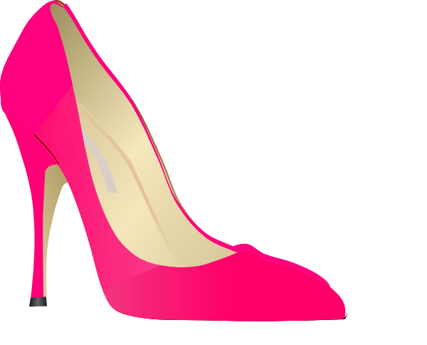... Red high heel shoe