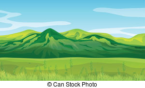 ... High mountains - Illustration of the high mountains