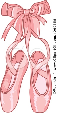 High-resolution Ballet Slippers illustration by Pushkin. This royalty free  (rf) design is available to use in commercial projects after licensing.