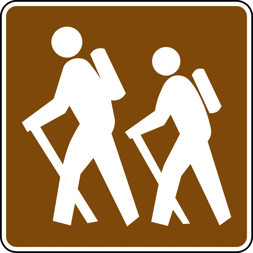 hiker clipart - Hiking Clipart