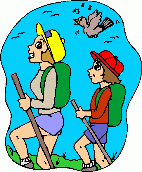 hiking clipart - Hiking Clipart