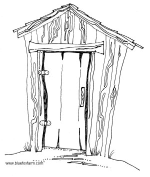 Outhouse Clipart #124