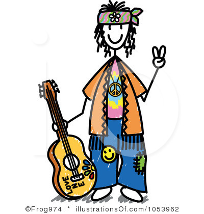 hippie clipart - Hippie Clipart