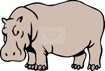 Hippo Clipart Hippopotamus 33 - Hippo Clip Art