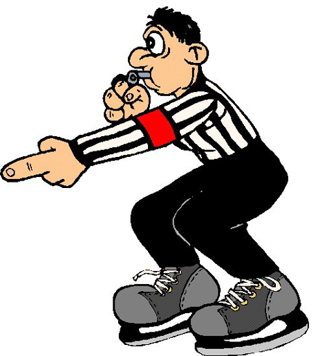 Hockey Referee Clipart