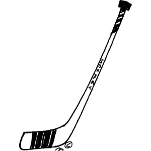 hockey stick clipart Item 1 - Stick Clip Art