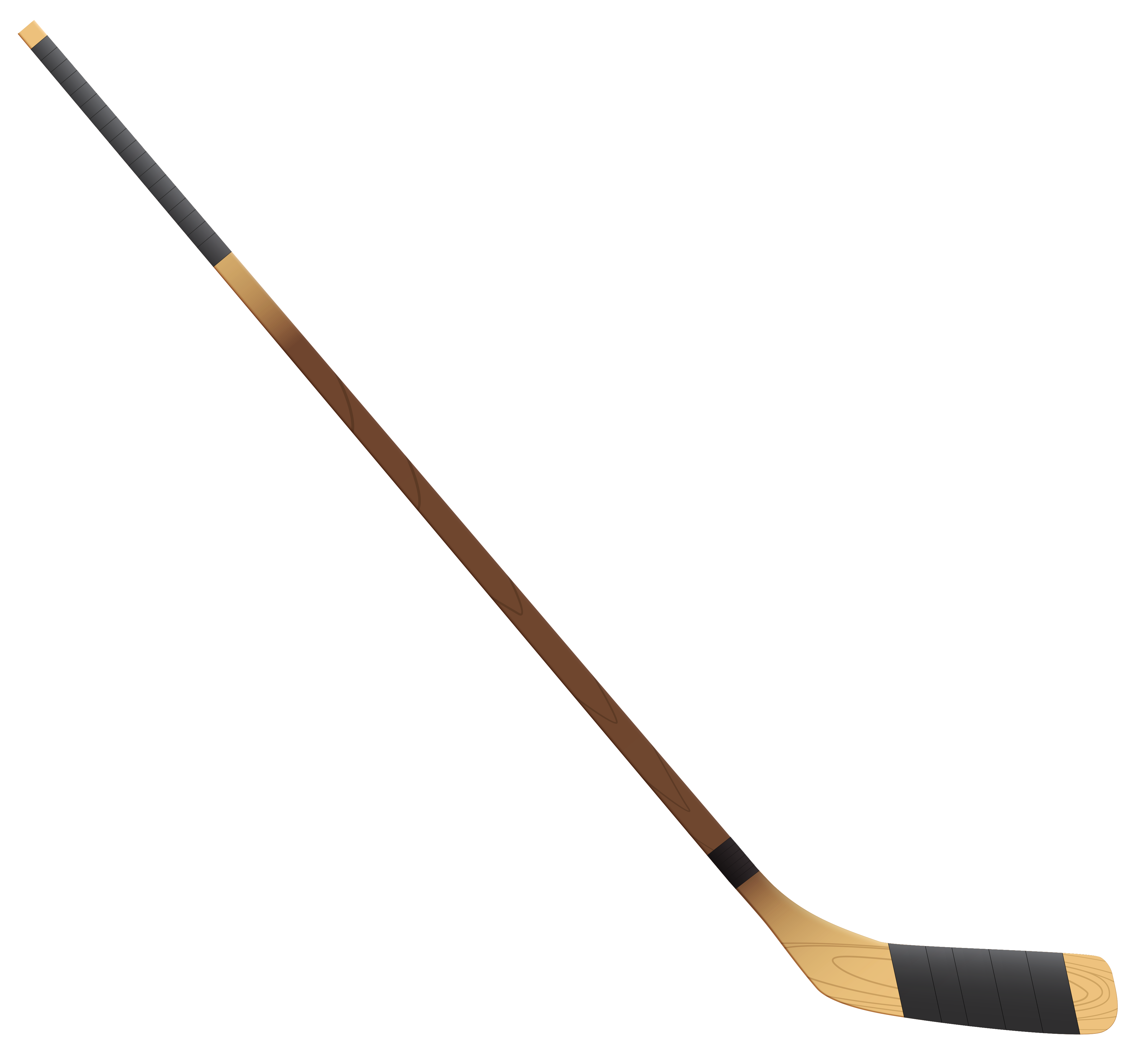 Hockey Stick Silhouette