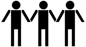 Holding Hands Clipart Image:  - People Holding Hands Clipart
