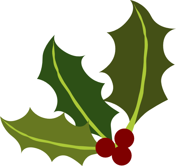 Holly berries clip art free