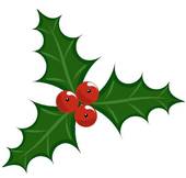 holly berry border; holly berry icon ...