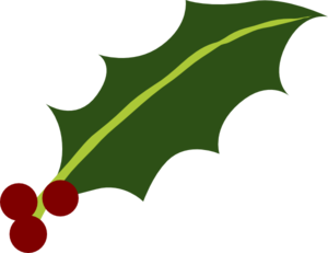 holly leaf clipart .