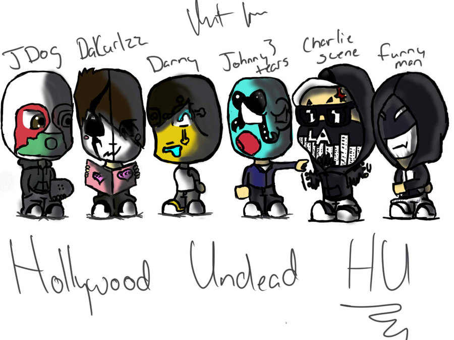 Hollywood Undead chibi by ninthkaos ClipartLook.com 
