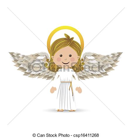 holy guardian angel over whit - Guardian Angel Clipart
