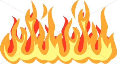 Realistic-fire-flames-clipart