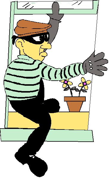 Home Burglar Clip Art