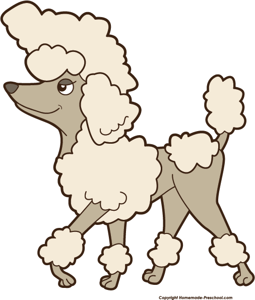 Home Free Clipart Free Dog Clipart Poodle