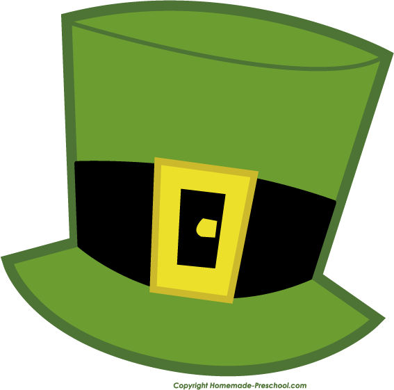 Home Free Clipart Free Irish  - Leprechaun Hat Clipart