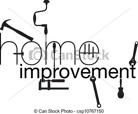 Home Improvement Clip Art Black and White