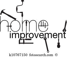 home improvement. Vector illu - Home Improvement Clipart