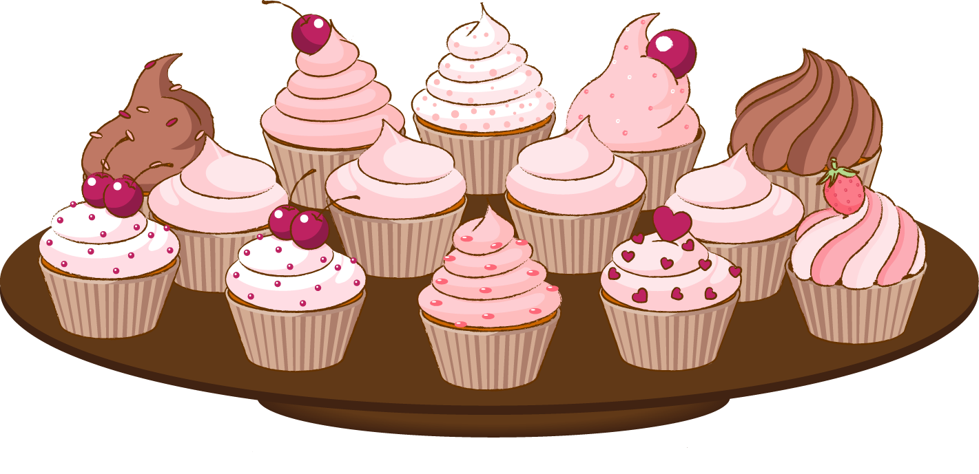 Colorful Baked Goods Clipart 