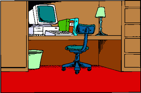 Home Office Clipart Home Office Clip Art