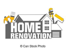 house remodeling clipart