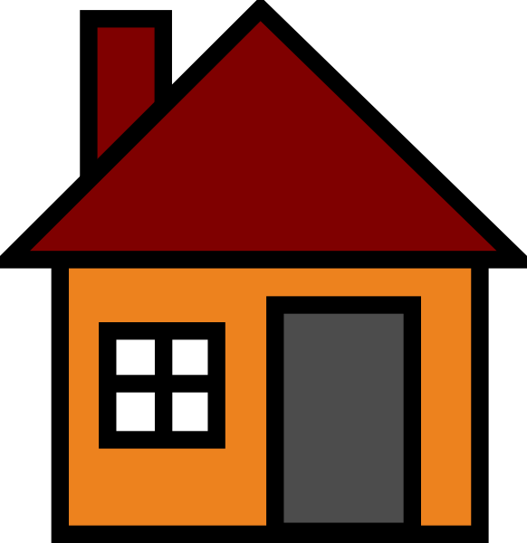 Home simple house clipart fre - Home Clip Art