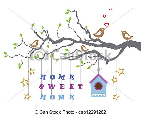 Home sweet home new house . - Home Sweet Home Clipart