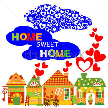 Home Sweet Home Set, . - Home Sweet Home Clipart