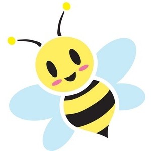 Funny Valentine Honey Bees .