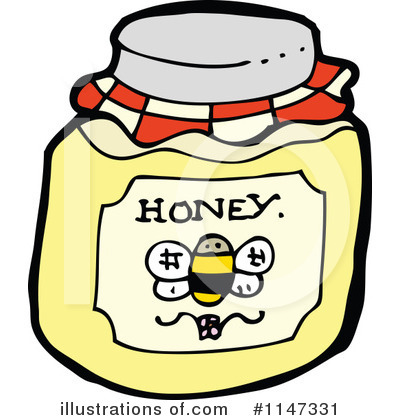 Honey Clipart #1147331 - Illustration by lineartestpilot
