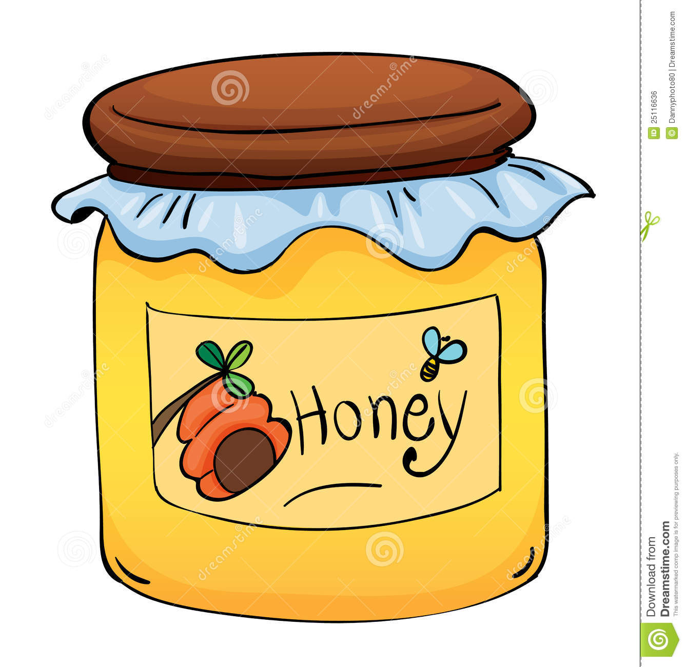 Honey Royalty Free Stock Imag - Honey Pot Clip Art