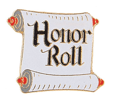 Honor Roll Scroll Clipart - Honor Roll Clip Art