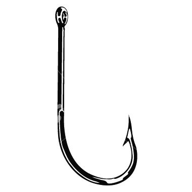 hook clipart - Fish Hook Clipart