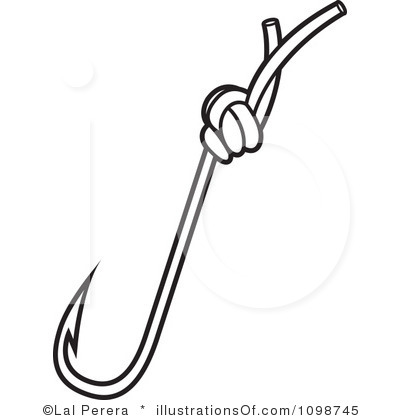 Hook Clipart Royalty Free Fishing Hook Clipart Illustration 1098745