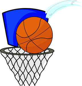hoop clipart - Clipart Basketball Hoop