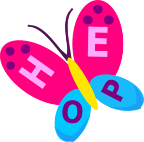 Hope Butterfly Clip Art At Cl - Hope Clip Art