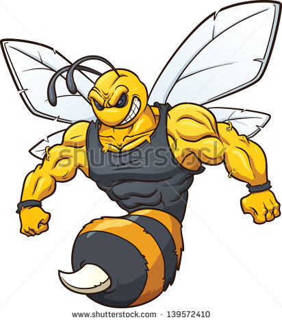 Hornet Mascot Stock Photos Illustrations And Vector Art Clipart