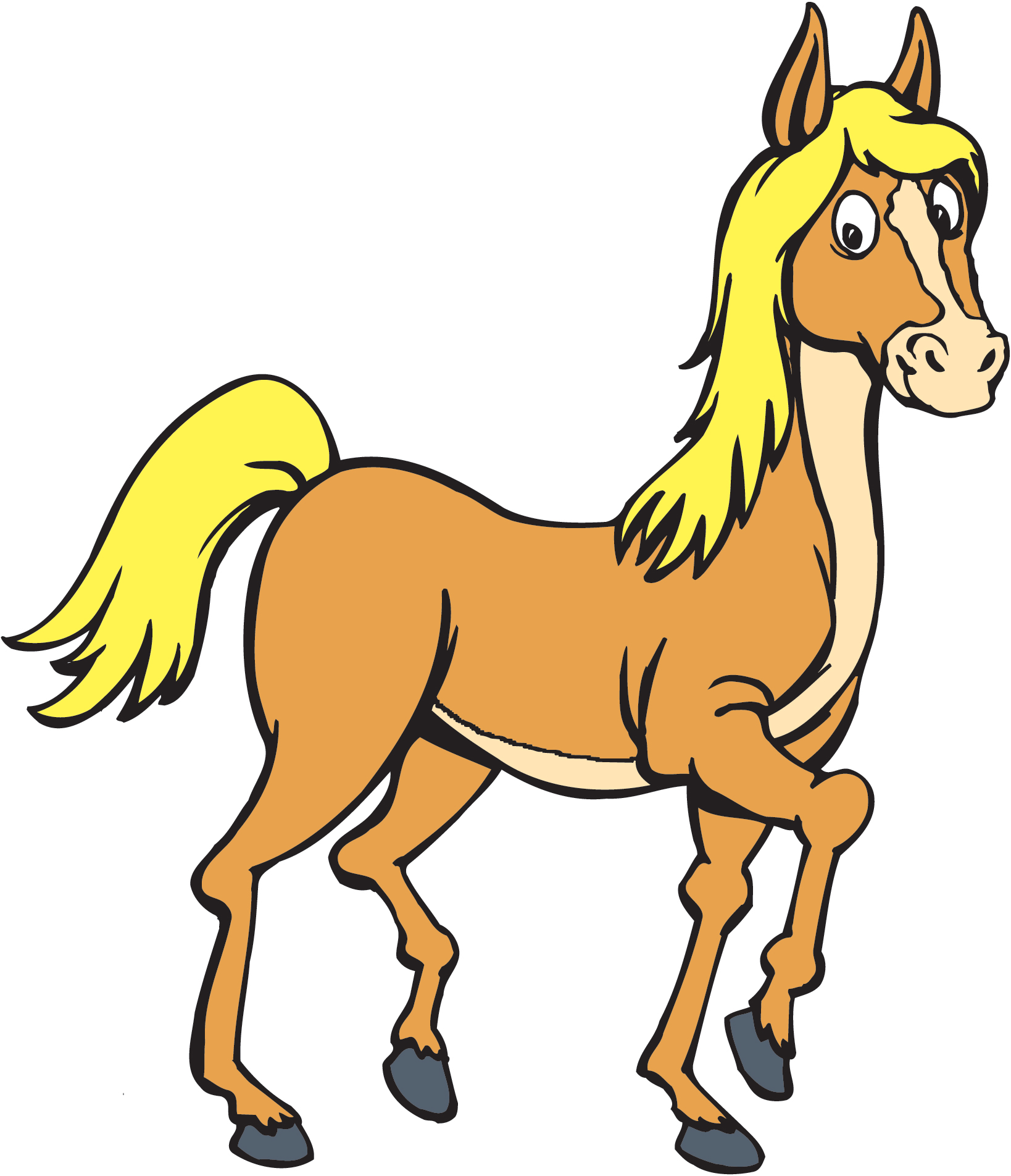 Horse free to use clipart cli