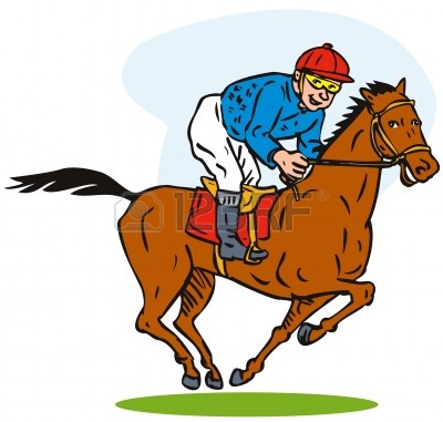 horse racing clipart - Horse Racing Clip Art