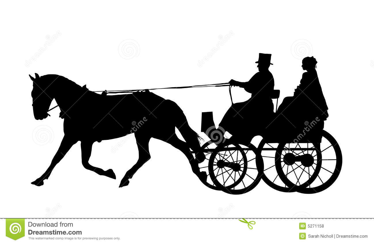 Horse Carriage Clipart Horse .