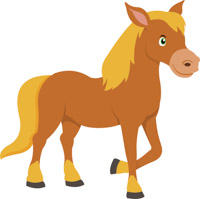 horse clipart. Size: 88 Kb - Horse Clipart