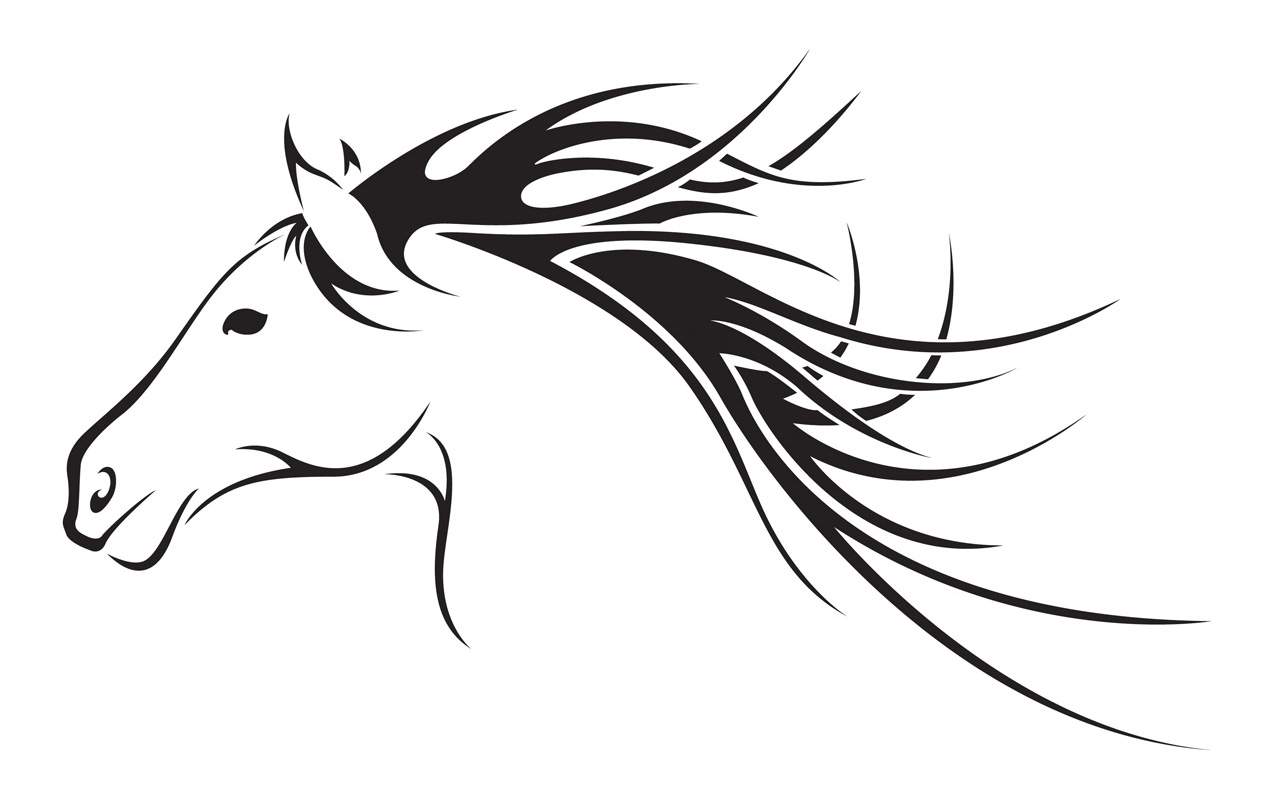 Horse Head Clip Art - Image # .
