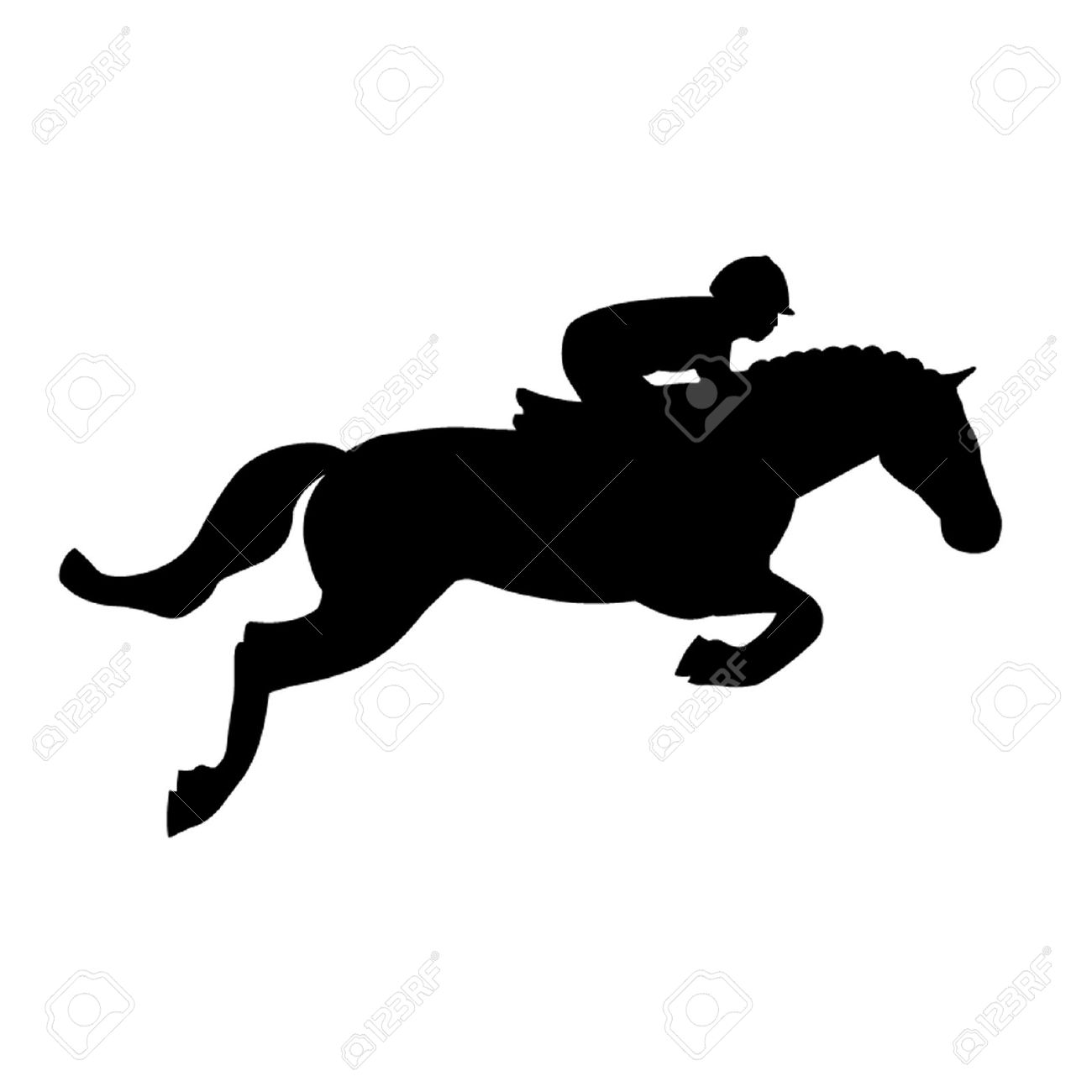 horse jumping: Horse Jump