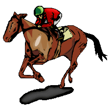 ... horse racing clip art. race_horse.gif - 10.0 K