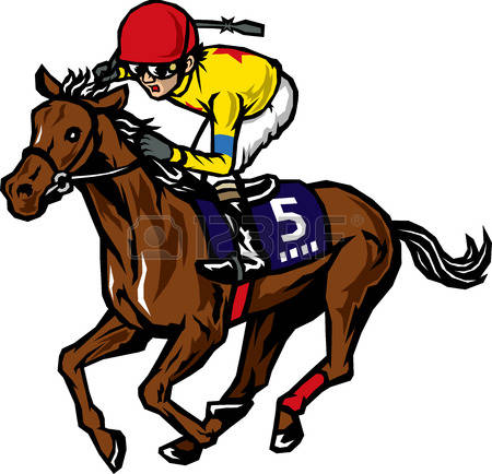 Horse Racing Clip Art - Image